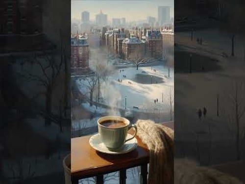 Cozy WInter Smooth Jazz ❄️ Warm Trumpet Jazz for Cafe & restaurant