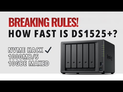 How Fast is the DS1525+ REALLY? RAID, NVMe Hacks, Transcoding & More!