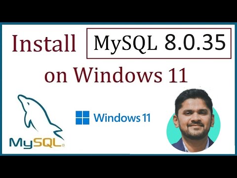 How to install MySQL 8.0.35 on Windows 11