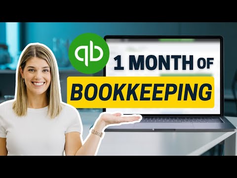 How To Do One Month of Bookkeeping in Quickbooks Online {2025 version}