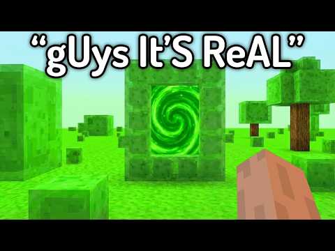 The FUNNIEST FAKE Minecraft Speedruns EVER...
