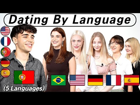 Polyglots Surprised European Girl on Blind Dates! l Brazil, USA, Germany, France, Spain