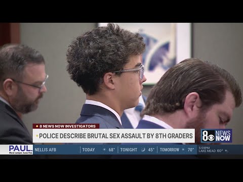 Las Vegas teen charged after alleged brutal group sexual assault on private school field trip caught