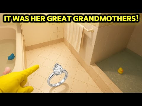 Family treasure dropped down the drain, so she called me.