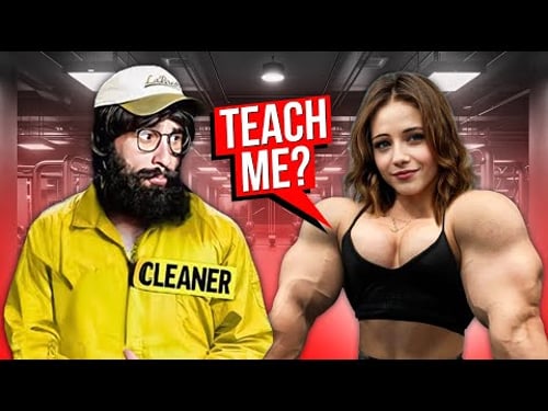 Cleaner Destroys BODYBUILDER With Insane Strength 🤯 Anatoly GYM PRANK