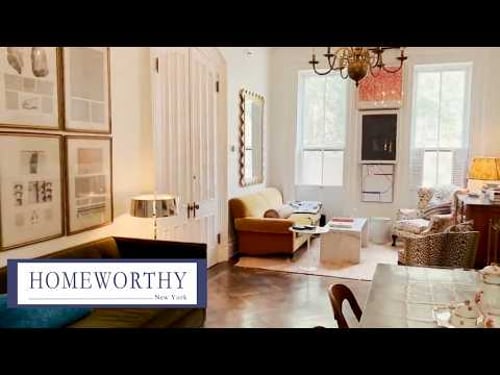 NYC Apartment Tour | Vintage Style Meets Modern Design in this Brooklyn Home