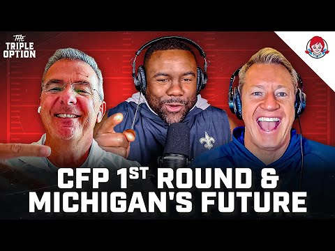 Michigan's Future, Diego Pavia Pouts, Kyle Whittingham Retires, & CFP Round 1 Picks