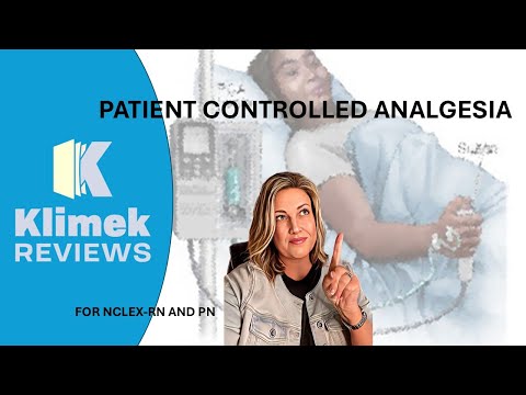 PATIENT-CONTROLLED ANALGESIA (PCA) + questions with Dr. Sharon