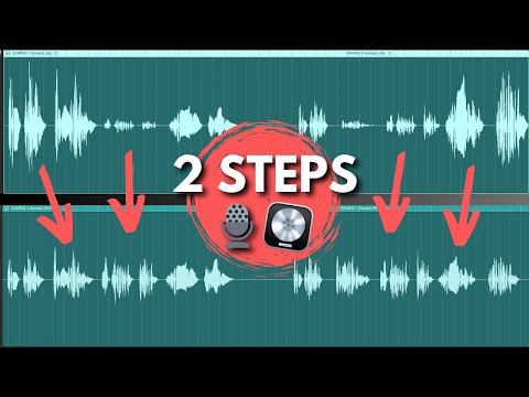 Logic Pro Vocal Leveling: Before Compression