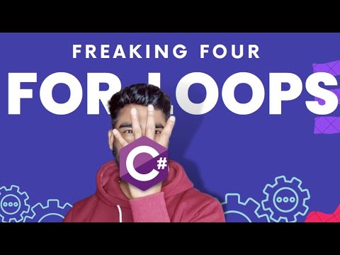 Four different for loops of csharp | Sequential Programming vs parallel Programming | Dotnet
