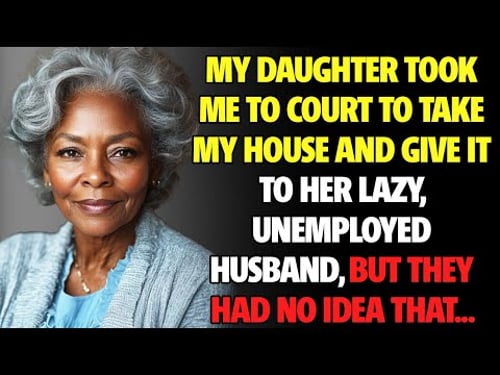 My own daughter sued me to take my $850K house... for a man who doesn't work | family drama story