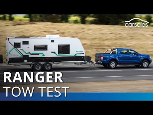 2019 Ford Ranger XLT 3.2 v 2.0 Bi-Turbo Tow Test | carsales