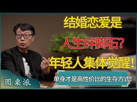 【圆桌派第八季最新】结婚恋爱是人生绊脚石?年轻人集体觉醒!单身才是“最高性价比”的生存方式!#窦文涛 #梁文道 #马未都 #周轶君 #马家辉 #许子东 #圆桌派 #圆桌派第八季