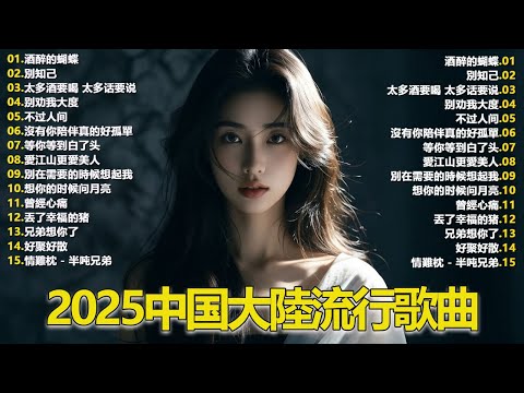 2025最新流行歌单!你听过这些火爆歌曲吗🎀Top Chinese Songs 2025.可可托海的牧羊人 , 你的万水千山,红尘情歌 .