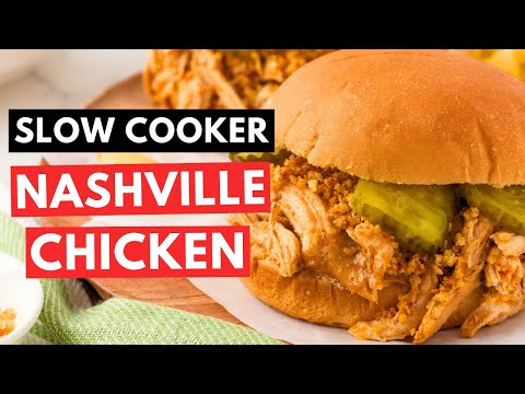 Slow Cooker Nashville HOT CHICKEN 🔥