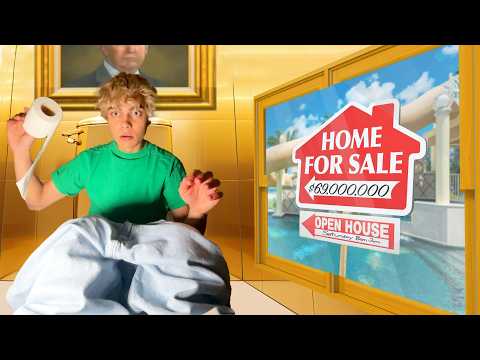 going to expensive houses to poop in them and leave