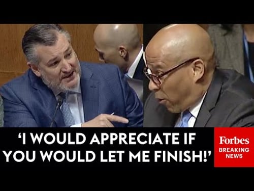 BREAKING NEWS: Sparks Fly As Ted Cruz & Cory Booker Clash After Booker Accuses Cruz Of 'Patent Lie'