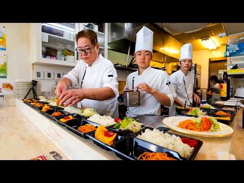 $12 Special Lunch Sells Out by Noon! Osaka Lines Up for a 9-Inch Giant Ebi Fry"