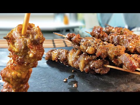 Mutton kebab/shashlik 自从知道烧烤摊的羊肉串腌制配方,我就再也不出门撸串了!