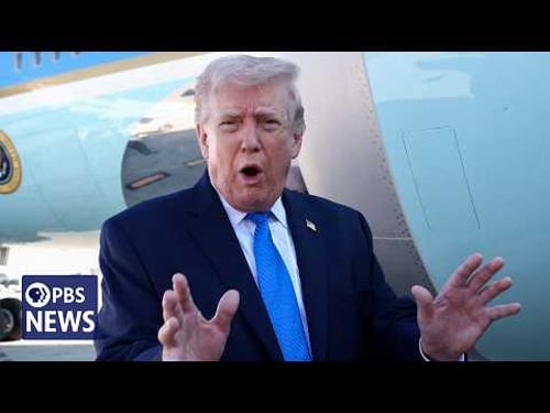 WATCH: Trump claims U.S. and Iran are holding talks, Iran wants' to make a deal'