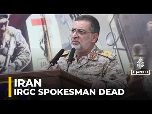 IRGC says spokesperson killed: State media