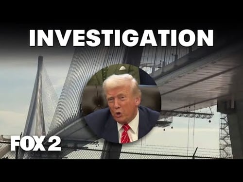 Gordie Howe Bridge fight heats up between Trump and Dems