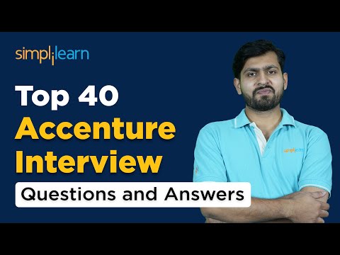 Top 40 Accenture Interview Questions and Answers | Accenture Interview for Freshers | Simplilearn