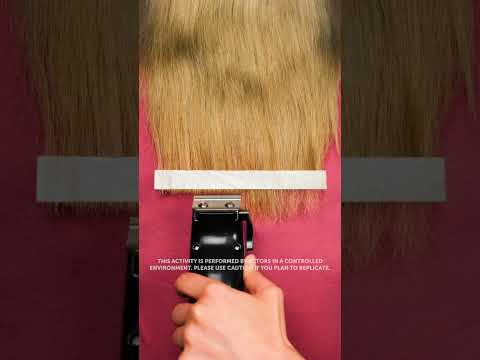 Easy Way to Cut Your Own Hair at Home in 10 Seconds