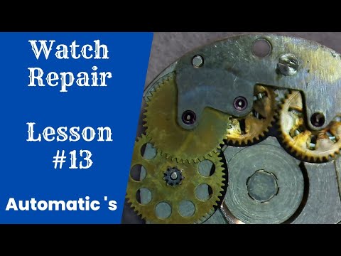 Beginners Guide to Working On Automatic Watch Systems