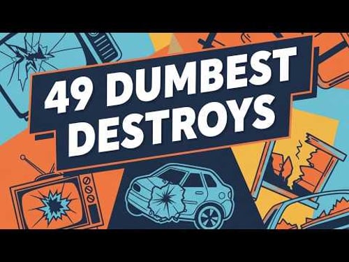 49 Stupidest Ways People Destroyed Their Own Stuff