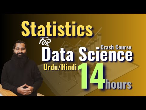 Statistics for Data Analytics and Data Science Complete Crash course for beginners in urdu/hindi