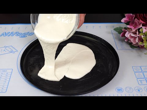 We don't buy PIZZA anymore! Liquid dough🔥VEGAN PIZZA, I use this method every day! NO KNEAD🍕!!