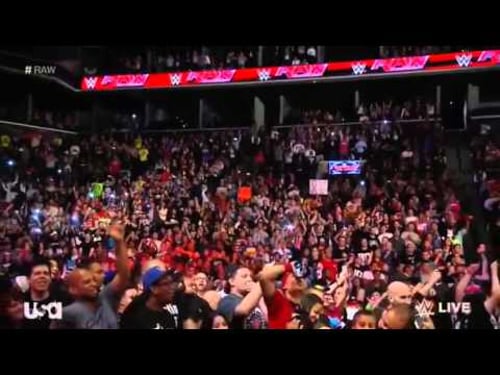 The Rock Returns & Destroys Rusev (Full) - WWE Raw 10/06/14