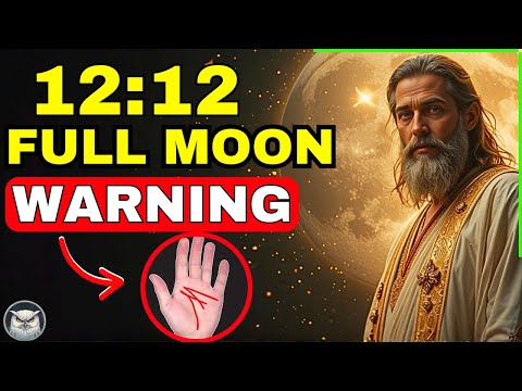 🌕 12:12 FULL MOON WARNING for M-Mark Souls — Don’t Ignore This Sign