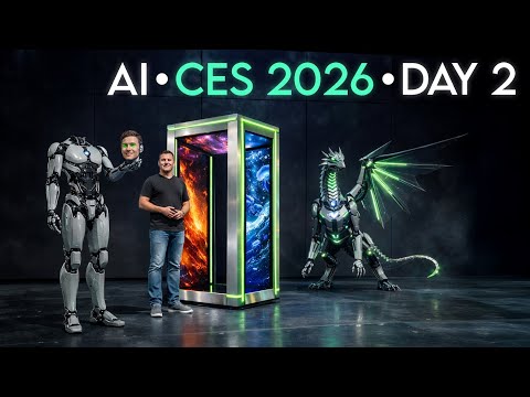 The Shocking AI Reveals That Stunned CES 2026 (DAY 2)