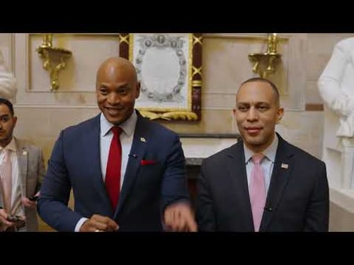 Leader Jeffries and Governor Moore Speak to Press