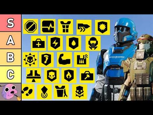 Best & Worst Armor Passives Ranked in Helldivers 2 Tier List