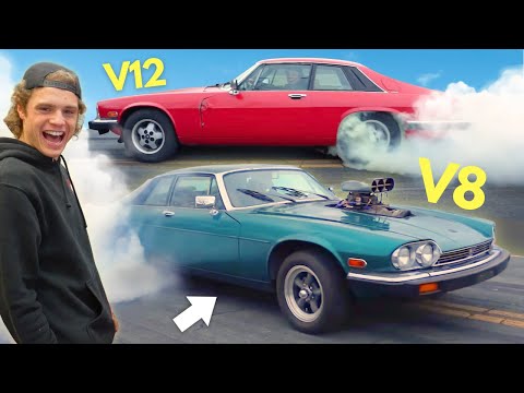 RESURRECTING a V8-Swapped and STOCK V12 Jaguar!