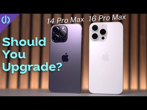 iPhone 16 Pro Max vs iPhone 14 Pro Max