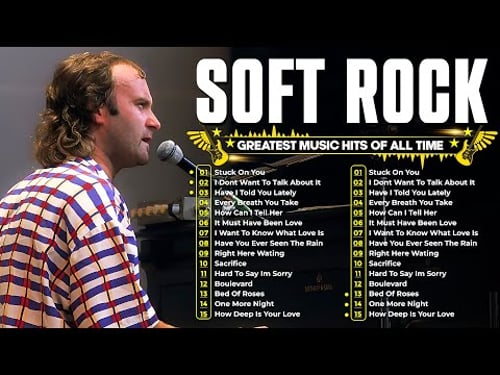 Best Phil Collins Soft Rock Playlist | Greatest Soft Rock Hits Of All Time | Soft Rock Radio