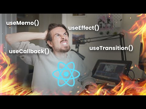 React Hooks Crash Course (useMemo, useCallback and more).