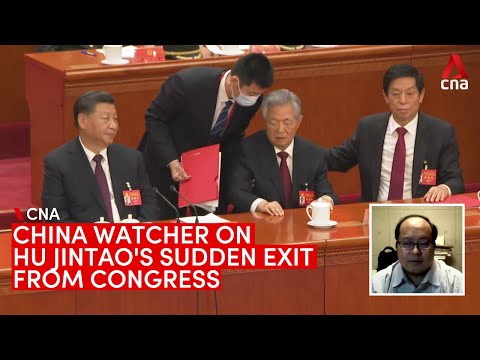 Dr Lim Tai Wei on Hu Jintao's unexpected exit from China's Party Congress