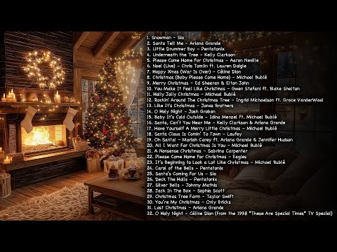 Christmas Contemporary Hits - Sia, Ariana Grande, Penatonix, Michael Bubleฬ, Ceฬline Dion