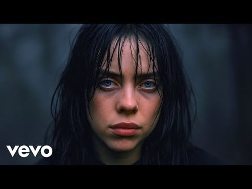 Billie Eilish - Fading In Silence (Official Visualizer) #lyrics