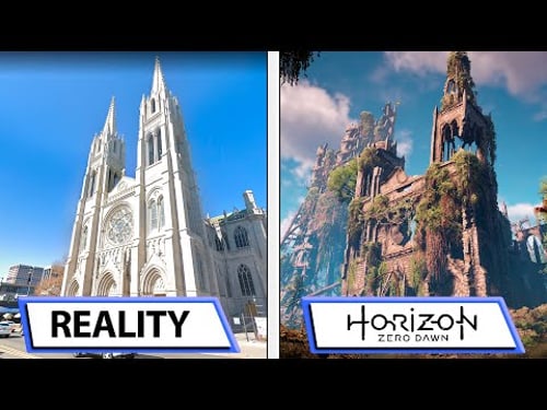 Horizon Zero Dawn vs Reality | Real Locations Comparison