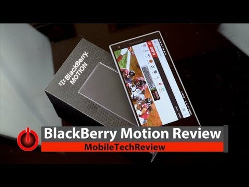 BlackBerry Motion Review