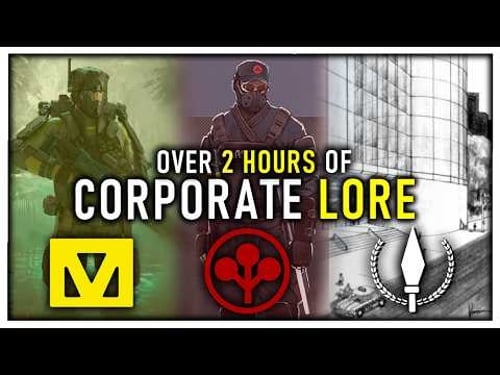 Over 2 Hours of Cyberpunk 2077 Corporation Lore