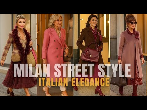🇮🇹Italian Fashion That Inspires the World | Milan Street Style Trends 2025