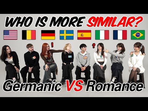 Germanic VS Romance l Can They Understand Each Other? l Which Group is more Similar?