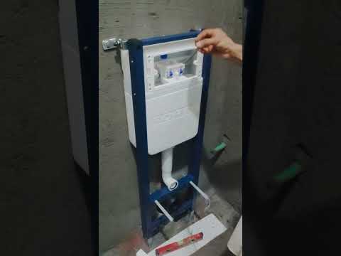 How to install porta toilet concealed tank important information